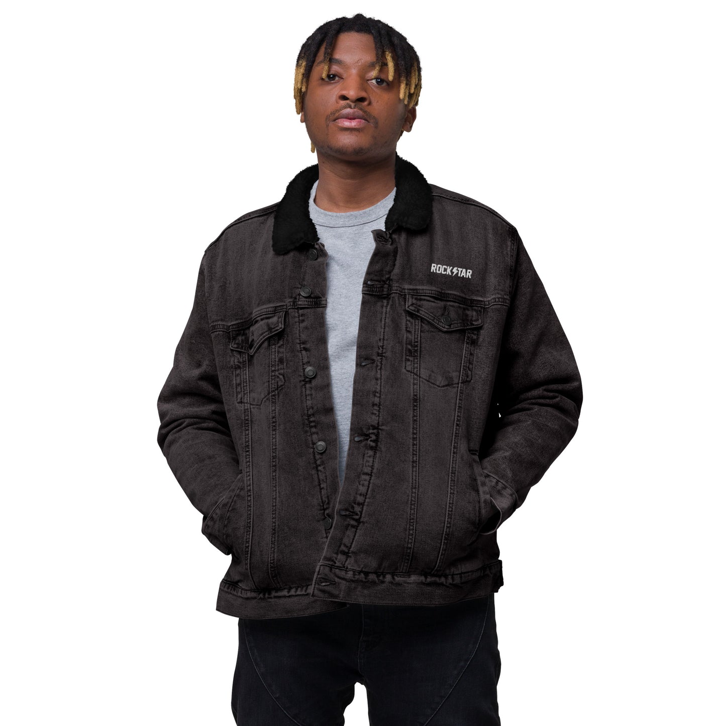 Rockstar Denim Sherpa jacket