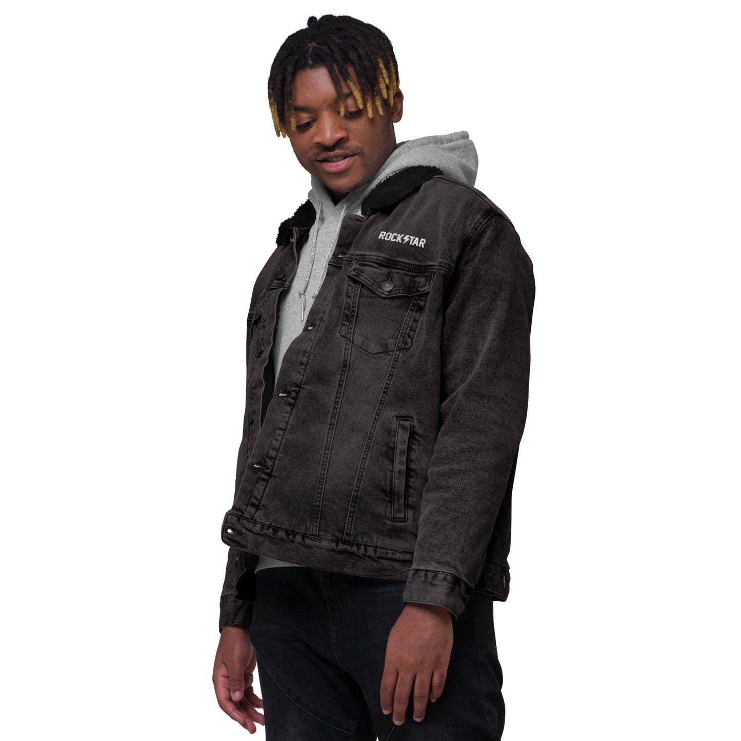 Rockstar Denim Sherpa jacket