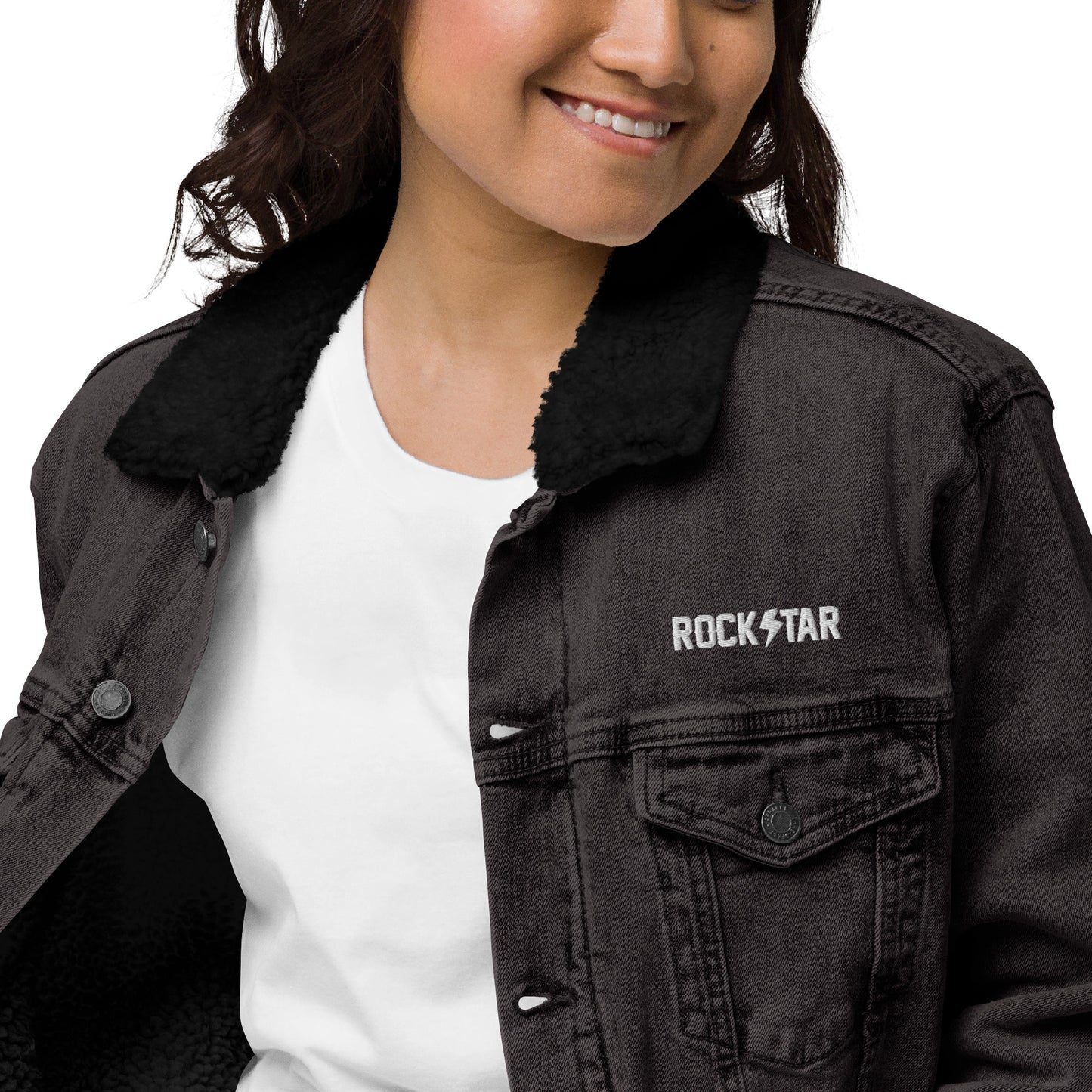 Rockstar Denim Sherpa jacket