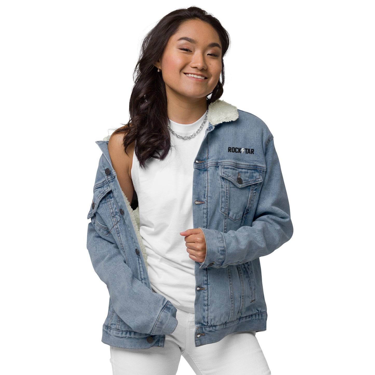 Rockstar Denim Sherpa jacket