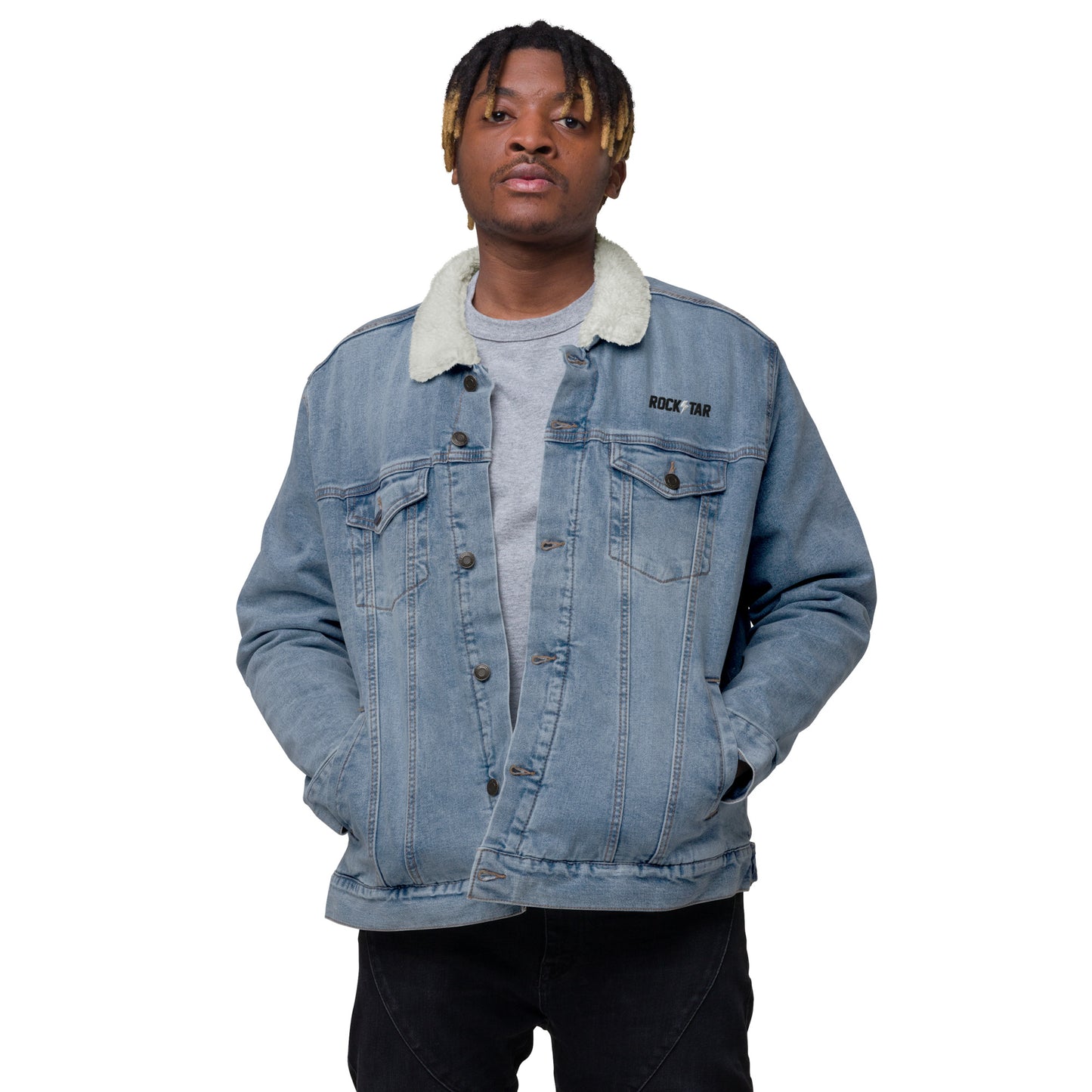 Rockstar Denim Sherpa jacket