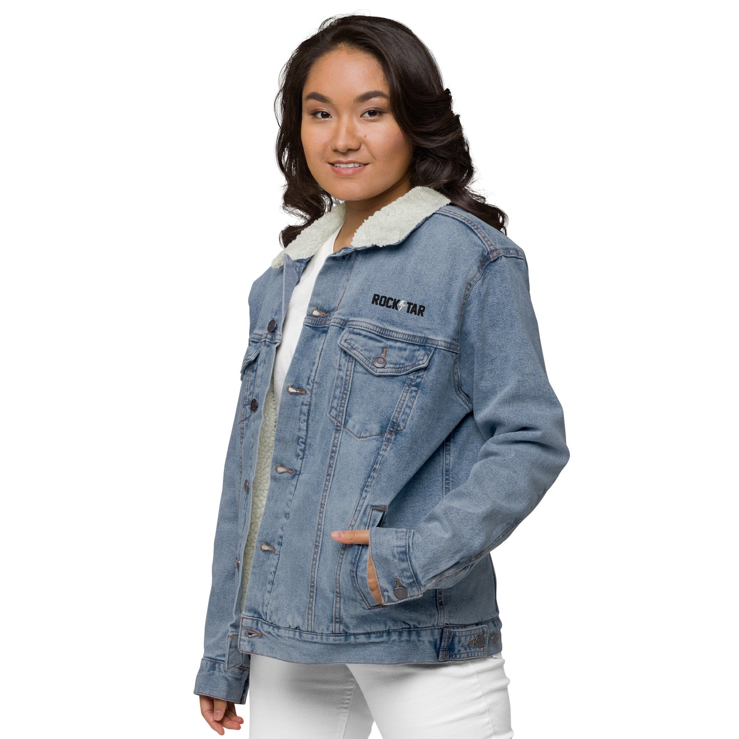 Rockstar Denim Sherpa jacket