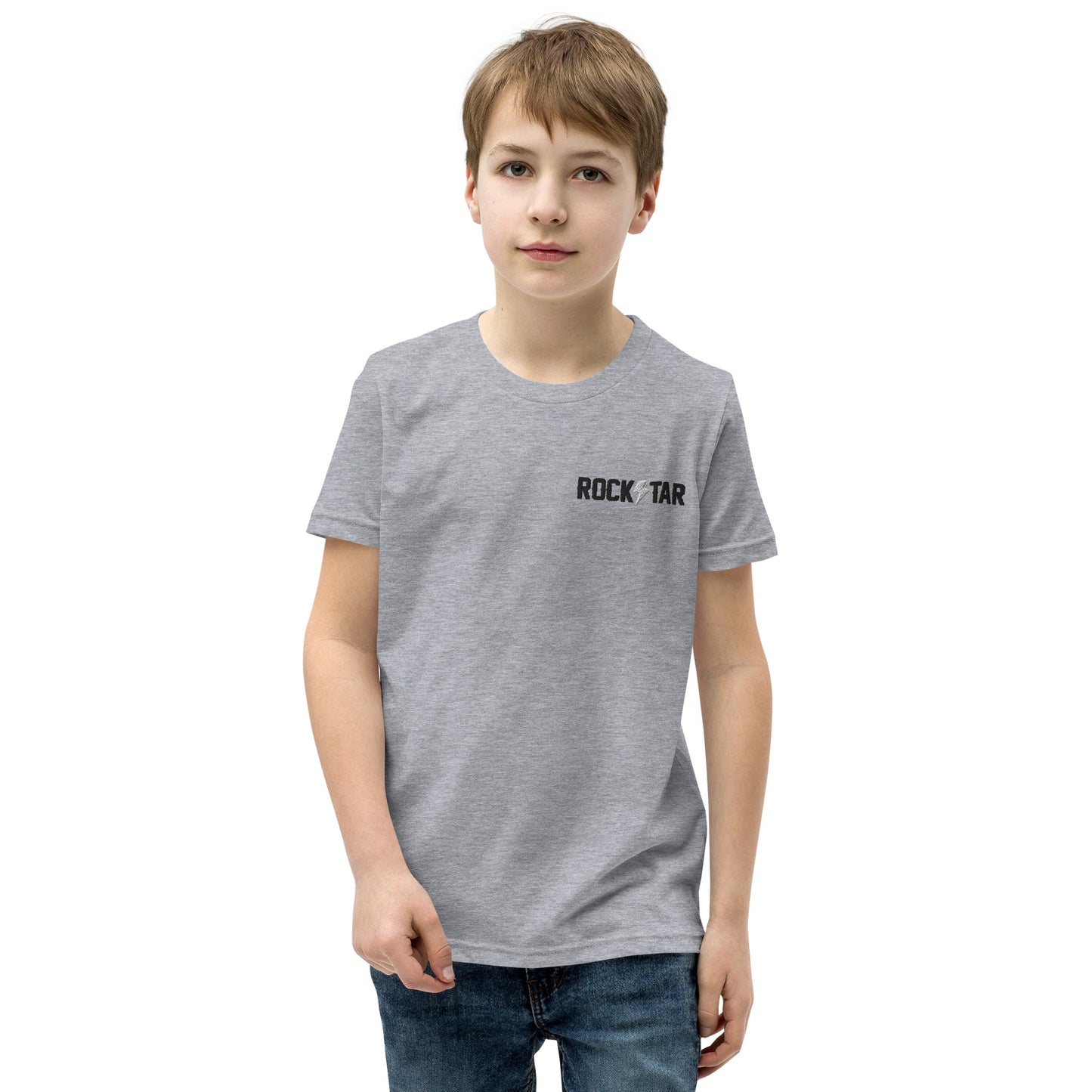 Rockstar Youth Short Sleeve Embroidered T-Shirt