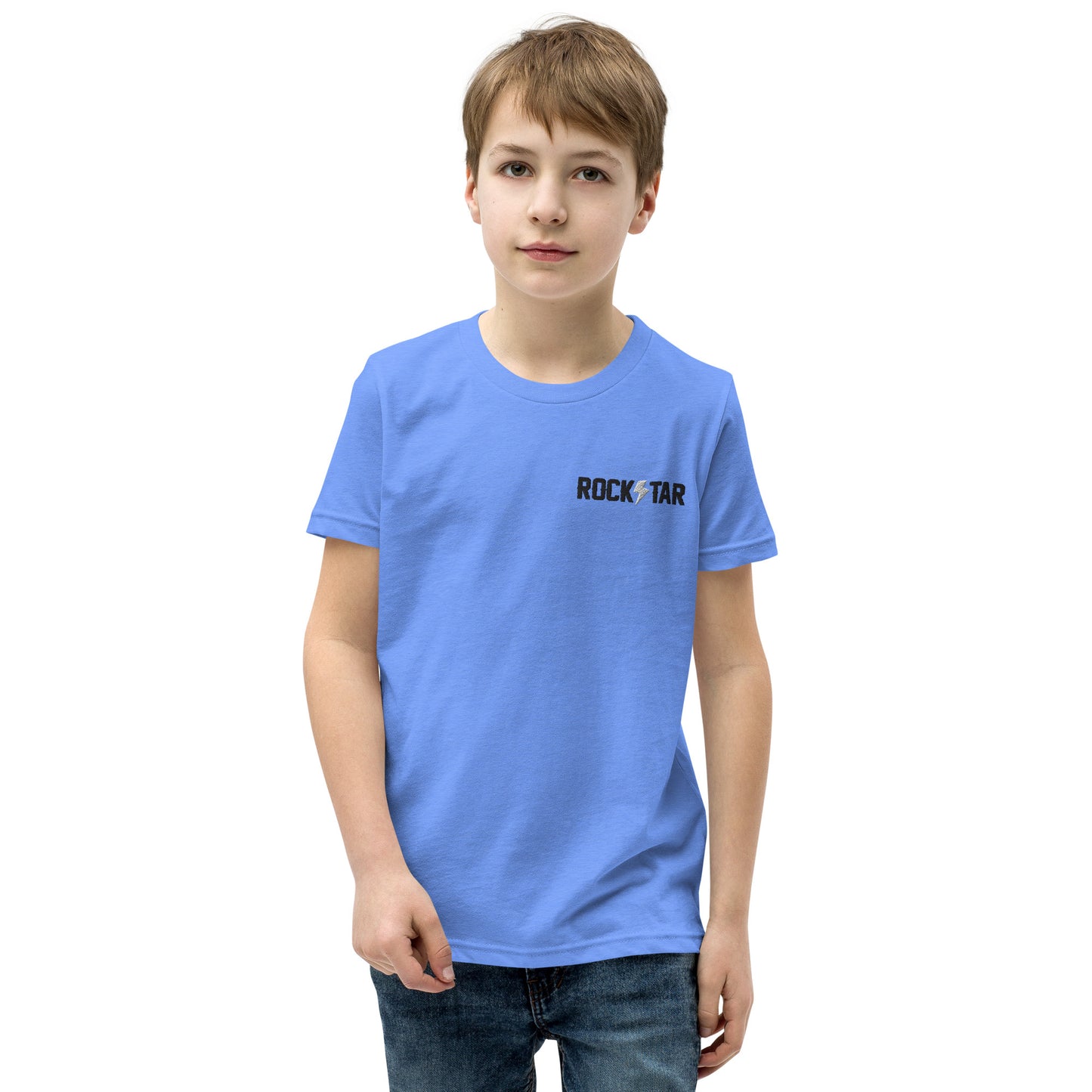 Rockstar Youth Short Sleeve Embroidered T-Shirt