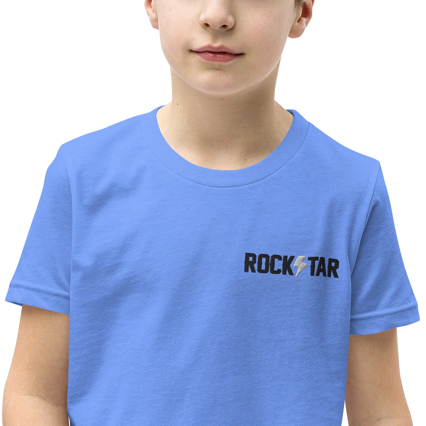 Rockstar Youth Short Sleeve Embroidered T-Shirt