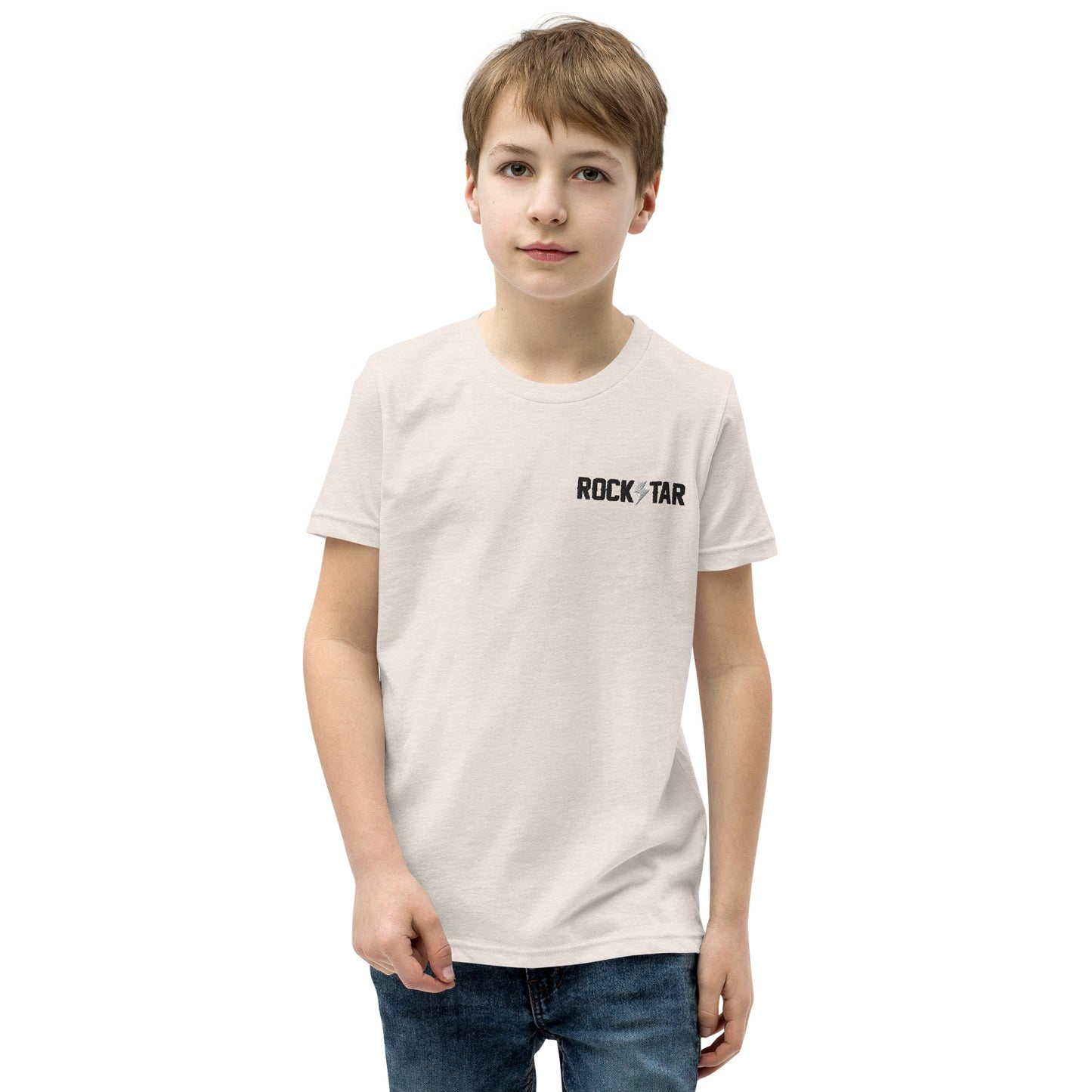 Rockstar Youth Short Sleeve Embroidered T-Shirt