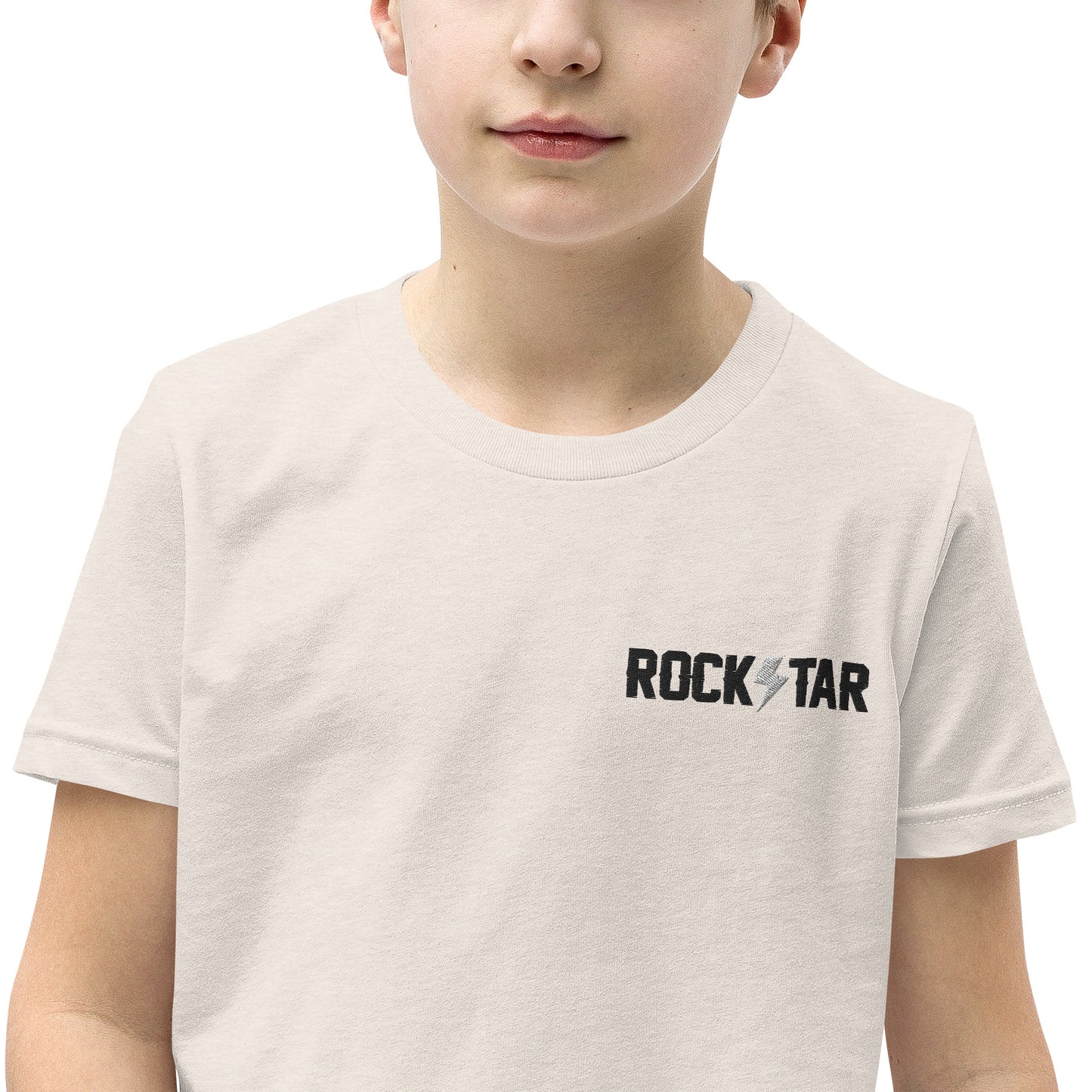 Rockstar Youth Short Sleeve Embroidered T-Shirt