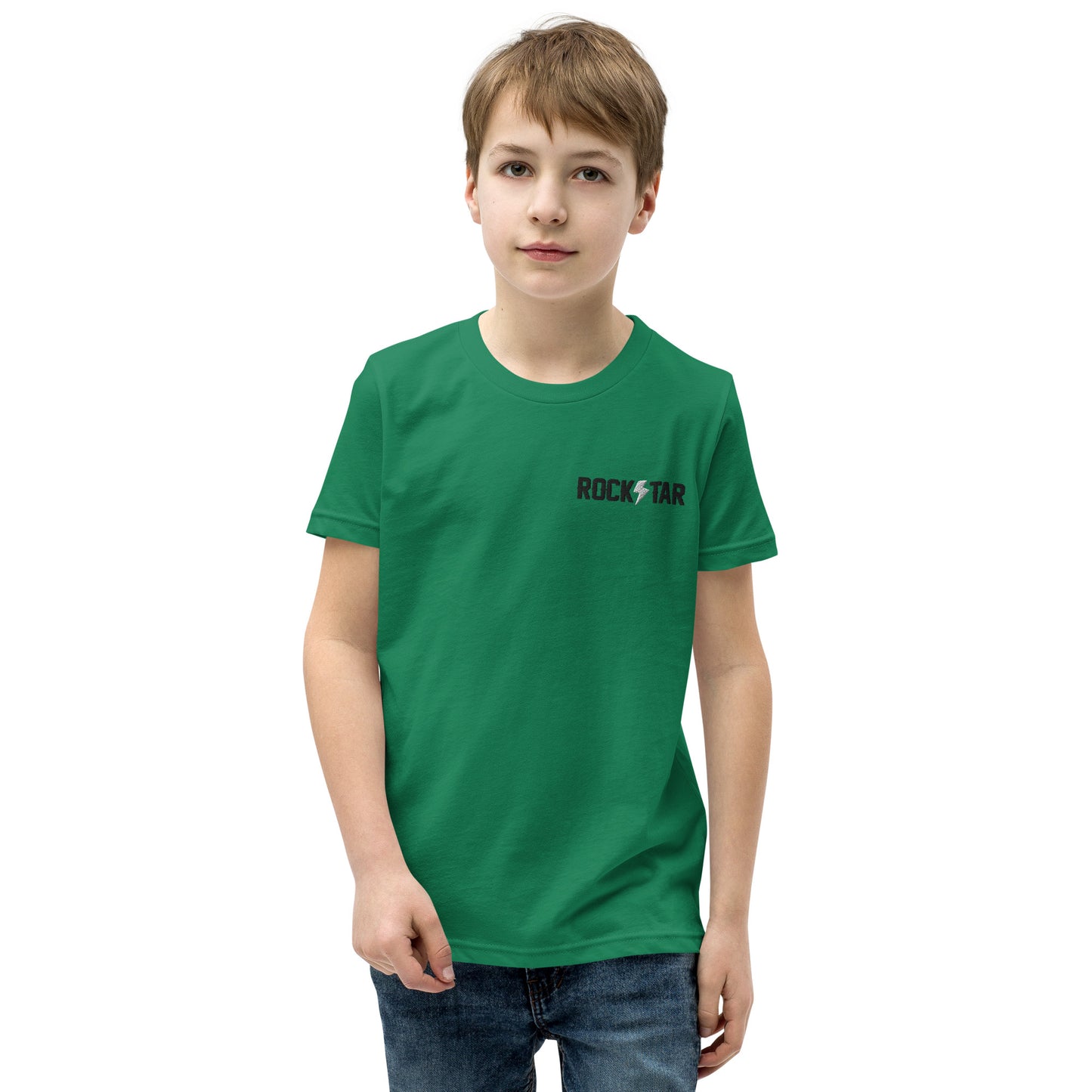 Rockstar Youth Short Sleeve Embroidered T-Shirt