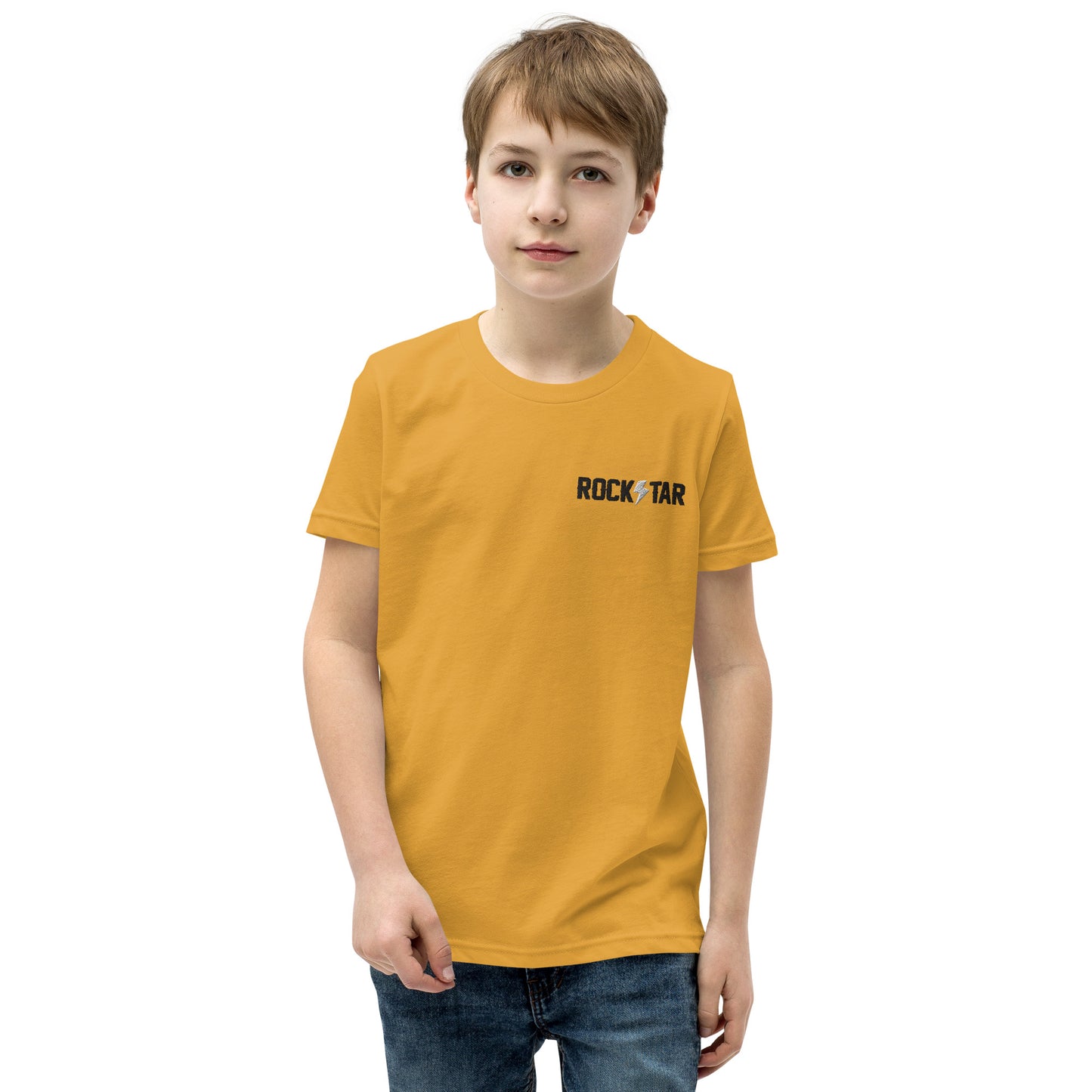 Rockstar Youth Short Sleeve Embroidered T-Shirt