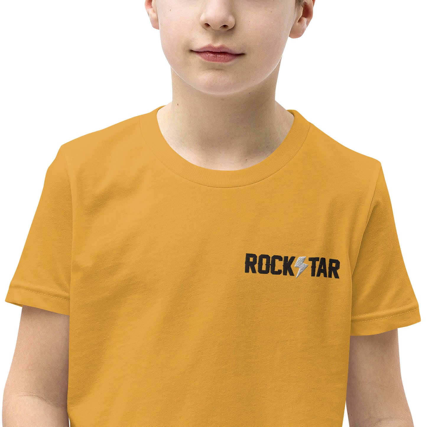 Rockstar Youth Short Sleeve Embroidered T-Shirt